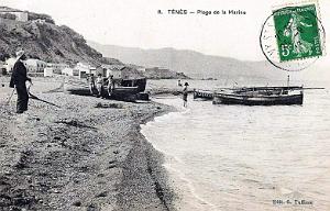 TENES - PLAGE DE LA MARINE - 1913